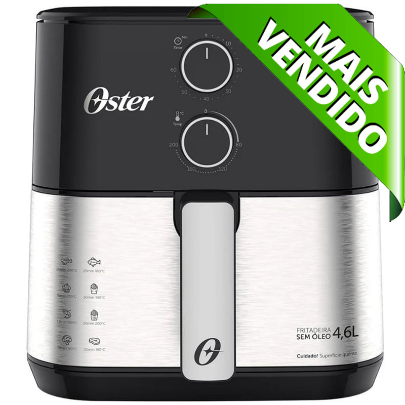 Fritadeira elétrica 4,5l  Silver Perform - Oster