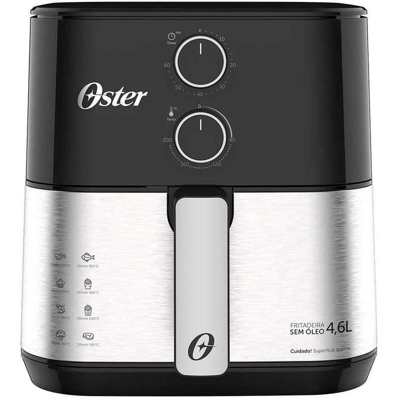 Fritadeira elétrica 4,5l  Silver Perform - Oster